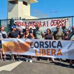 Mobilitazione davanti alla base NATO di Solenzara